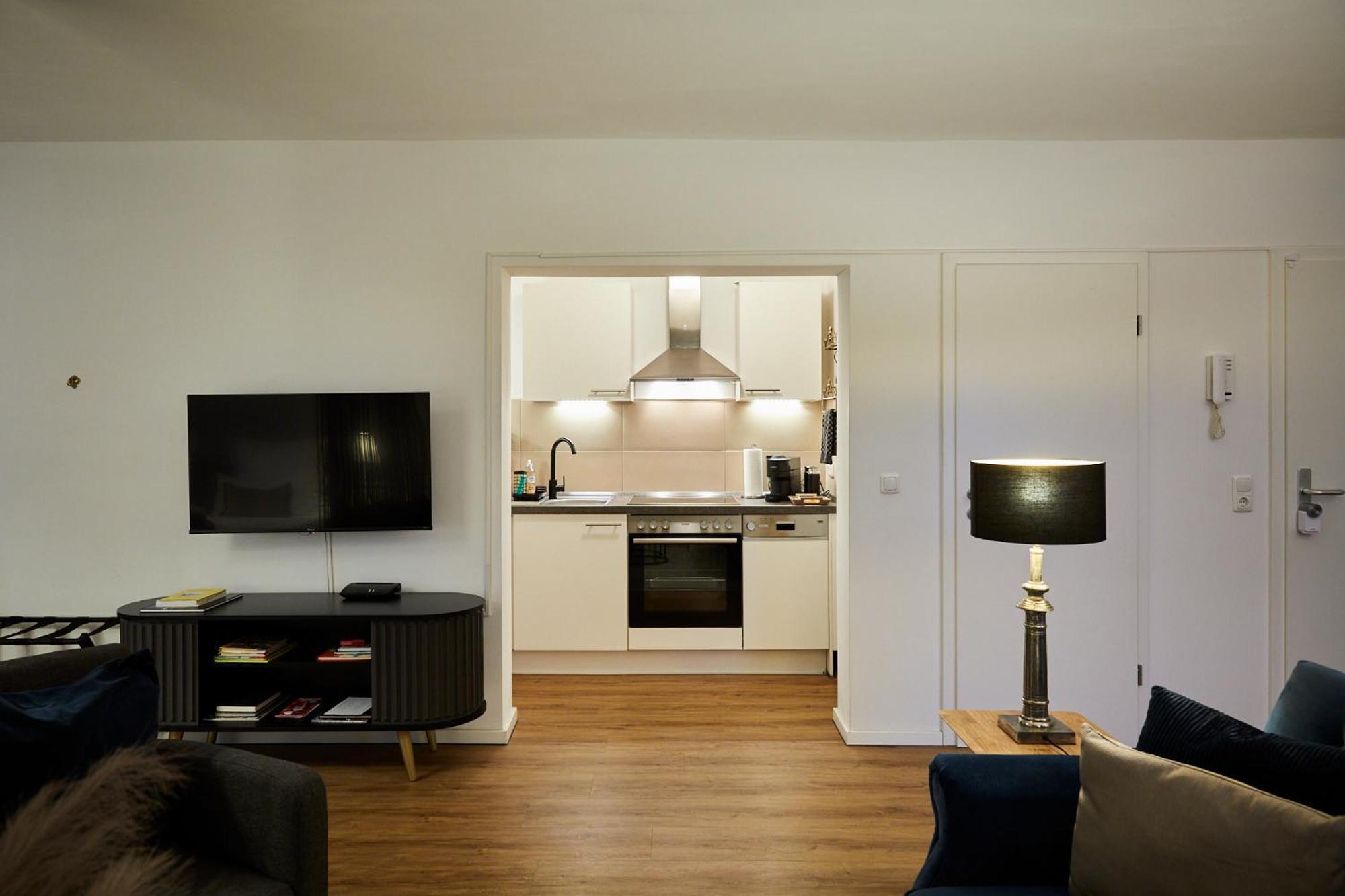 R B Apartment Am Airport Hamburg - 1-4 Personen - Kueche - Smart Tv - Waschmaschine - Perfekt Fuer Geschaeftsreisende Oder Familien Dış mekan fotoğraf